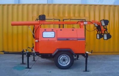 China 5kva - 25kva Portable Light Tower Generator With Kubot / Perkins Engine for sale