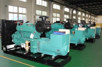 China Vessel 125kva 100kw cummins marine diesel generator with engine 6CT8.3-GM115 radiator type cooling for sale