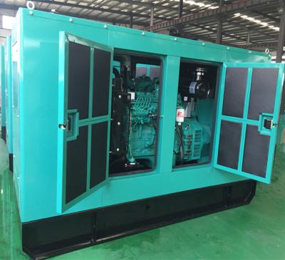 China tropicalized radiator ship marine diesel generator cummins engine 80kva ATS with Silent enclosure for sale