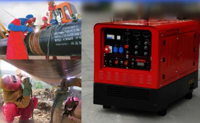 China MIG Portable Silent Diesel Welding Generator 500Amp TIG MMA Welding Machine for sale