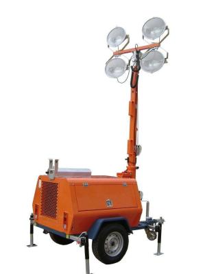 China 6kw Light Tower Generator Naturally Aspirated Lighting Generator for sale