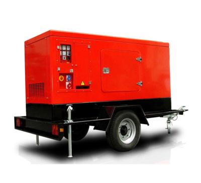 China Soldadura de ARCO dupla Genset dos punhos 20kw do reboque diesel móvel do gerador do soldador da C.C. do trole 630A à venda