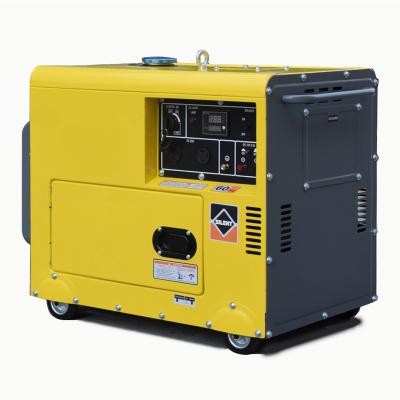 Κίνα Σιωπηλός 3kVA 5kva 3000rpm βενζίνης ενιαίας φάσης φορητός αέρας γεννητριών που δροσίζεται προς πώληση