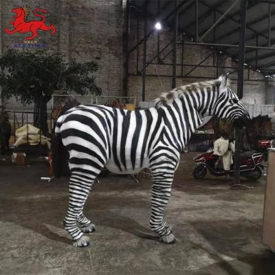 Cina Controllo manuale Zebra animatronica realistica disponibile su misura in vendita