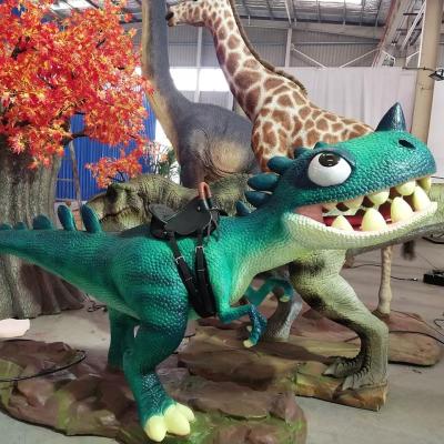 China Redtiger Animatronic Dinosaur Ride-kleur aangepast voor stadspark Te koop