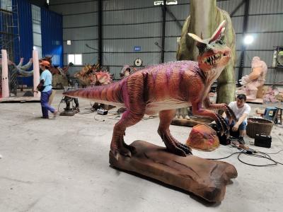 중국 Life Size Simulation Animatronic Dilophosaurus For Jurassic Park 판매용