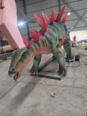 Cina Artificial Stegosaurus Customized Realistic Dinosaur Animatronic Model Remote Control in vendita