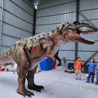 China Mechanical Very Big  Walking Professional Robotic Realistic Dinosaur Costume for sale