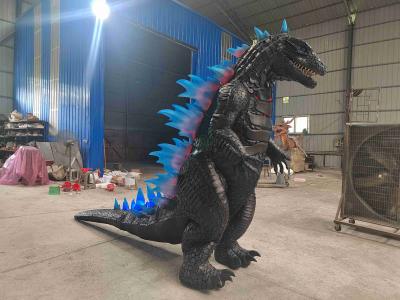 China Adventure Park Carnival Parade Attractive Animatronic Realistic Godzilla Costume for sale