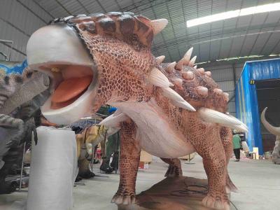 China Lifelike Realistic 3D Model Dinosaur Animated  Ankylosaur for sale