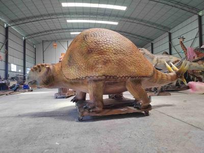 China Life Sized Animatronic Animal Ice Age Animated Glyptodon Sculpture for sale