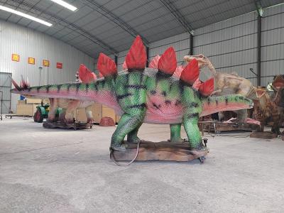 China Jurassic Alive Museum Lifesize Dinosaurio Animatronic Stegosaurus for sale