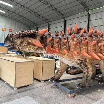 China Animated Realistic Animatronic Dinosaur Ankylosaurus Dinosaurs for sale