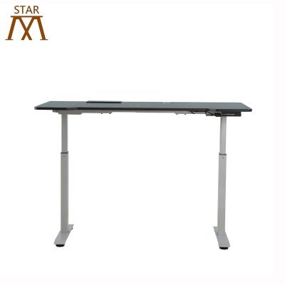 China Mstar Dual Motors Electric Height Adjustable (Height) Standing Desk For Sale for sale