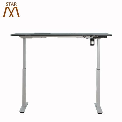 China Wholesale Adjustable (Height) Modern Appearance And Office Furniture Desk With Remote Control Office Desk Electric Lift Legs for sale