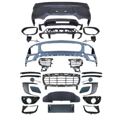 China ABS/PP OE style 2015+ front and rear bumper assy body kit body parts car auto bumpers for Porsche Cayenne for sale