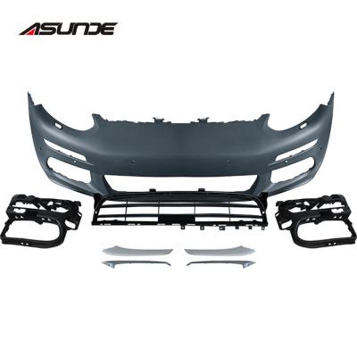 China 2014 ABS/PP OE style wide mansory body kit front bumper assy 2015 2016 2017 for Porsche panamera 970 for sale