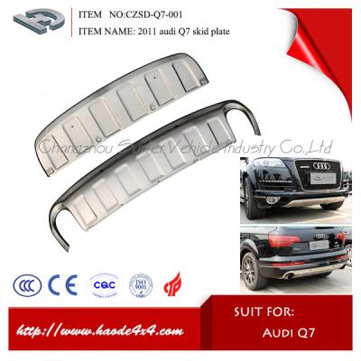 China 304 Stainless Steel For Audi Q7 Front / Rear Skid Plate At Good Price Since 2011 for sale