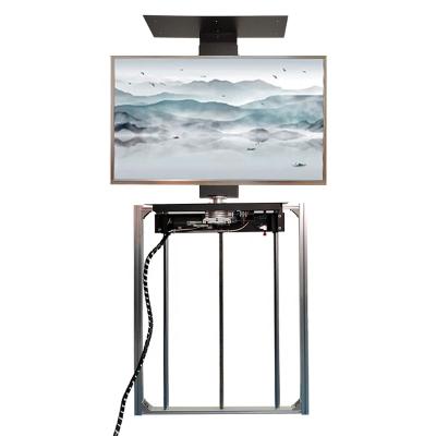 China High Quality Expandable Wall Mount TV Supplier TV Frame Frame Max Black Kitchen Metal Steel Style Life TV Build Mount for sale