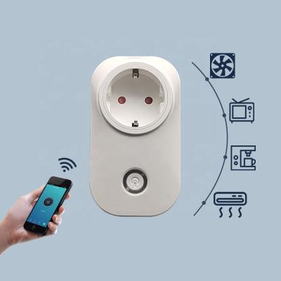 China Residential/Multi-Purpose timer socket wifi smart outlet triple outlet intelligent control WiFi outlet for sale