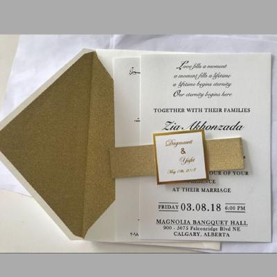 China India Cheap Price Wholesale Wedding Card Laser Cut To Custom Design Wedding Invitation Card Supplier In Guangzhou for sale