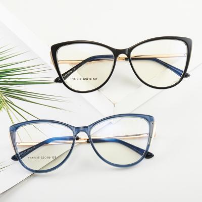 China Anti Blue Light Blocking Glasses TR90 87016 Eye Blue Light Blocking Blue Optical Glasses Computer Glasses Anti Eyesight Reading Glasses for sale