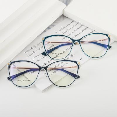 China Anti blue light blocking classic blue light sights glass TR90 optical glasses TR90 87014 anti fit for myopia glasses around sight factory wholesale for sale