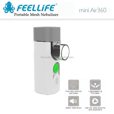 China mini air Mul-functional 360 air 360+ Mini Ultrasonic Handheld Mesh Nebulizer Respirator Humidifier Mini for sale