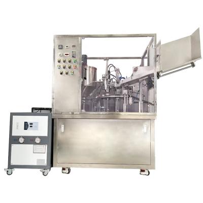 China Food Easy operate small volume fully automatic tube filling sealing machine for sale