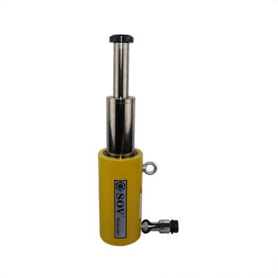 China 45 China Steel Multistage Hydraulic Bottle Jack Manufacturer for sale