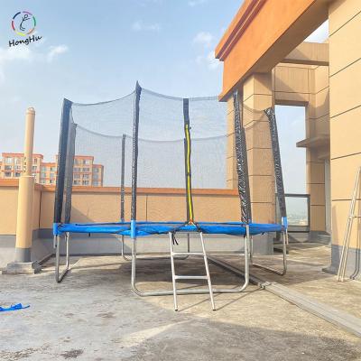 China With Large Outdoor Trampoline Jumping Jumping Home Indoor Bouncing Trampoline Children Amusement Park Bed One Bed Cloth Protector Net Small for sale