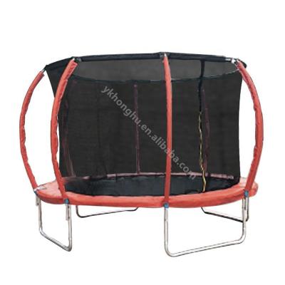 China With Outdoor Protective Net Various Color Kids Jumping Trampoline for sale