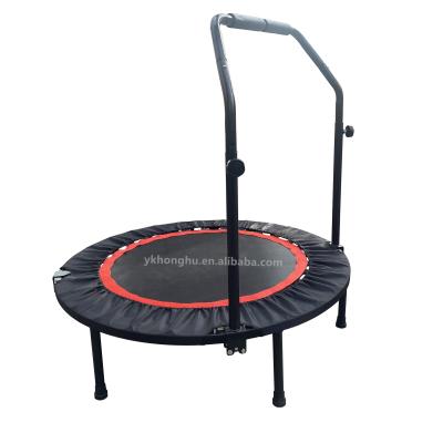 China Without Protective Net 40 Inches For Adults Bed Aerobics Exercise Workout Indoor Silent Jumping Bungee Trampoline for sale