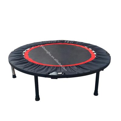 China Without Protective Net Kids Adults Used Garden Backyard Bounce Board Sports Workout Exercise Bungee Mini Trampoline Indoor With Armrest for sale