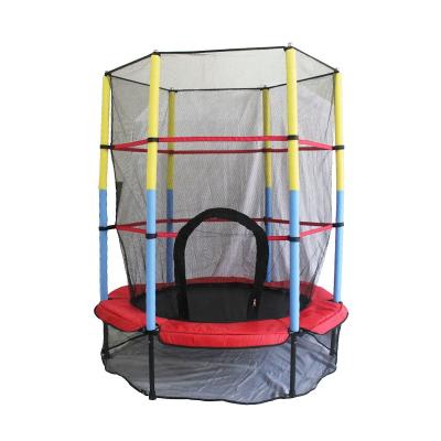 China With Protective Net Children's Mini Kid Fitness Outdoor Indoor Bungee Gymnastics Trampoline For Sale for sale