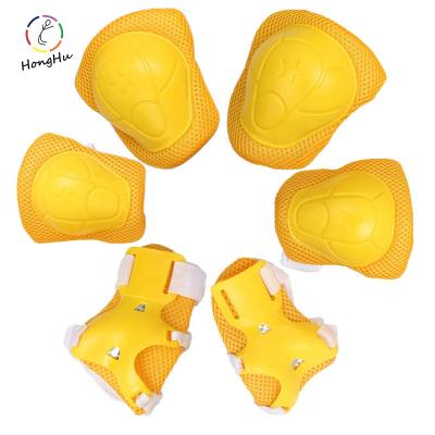 China Palm Guard Knee Pads Elbow Pads With Wrist Guards Protective Gear Set 6 Packs For Roller Skating Skateboard Cycling for sale