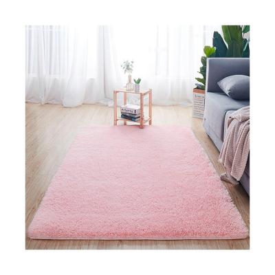 China European Modern Fluffy Soft Bedroom Rug Durable Household Style Living Room Carpet for sale