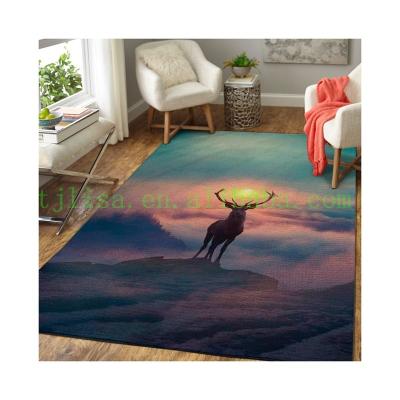 China Washable Attraction Low Price Carpet Geometric Custom Patterns Carpets Hallway Rug for sale