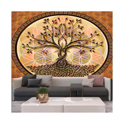 China Simple Psychedelic Tapestry Tapestry Lace Hippie Tapestry Living Room Home Decor for sale