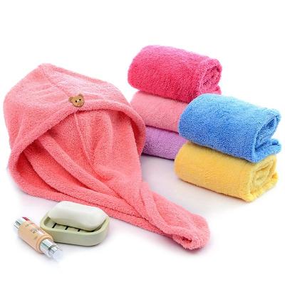 China QUICK DRY Super Absorbent Super Absorbent Bath Towel Girls Dry Hair Towel Girls Hair for sale