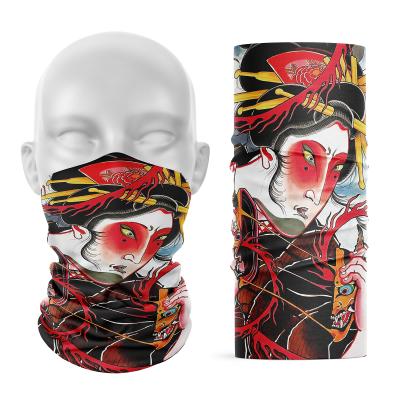 China Multi Functional Bandana Mesh Bandanas Cycling /Sport Face Use Polyester Neck Tube Warmer Beanie Snood Head Scarf Scarves for sale