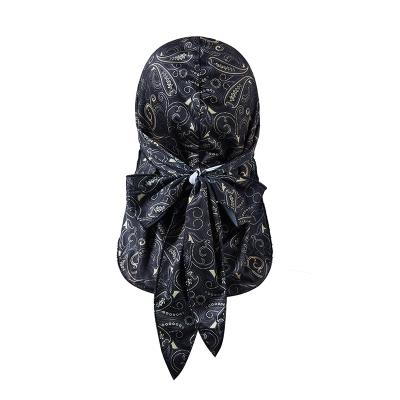 China Wholesale Custom Logo Breathable Stretch Sports Hair Bands Elastic Scarf Durag for sale