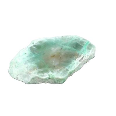 China High Quality China Moonstone Natural Green Quartz Sliced ​​Raw Quartz Crystals Moonstone Quartz Crystals For Gift for sale