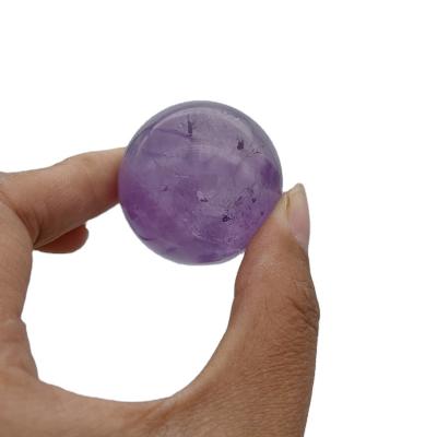 China Wholesale Natural Healing Polished Rock Crystal Sphere Amethyst Quartz Ball from China for Decoration Healing for sale