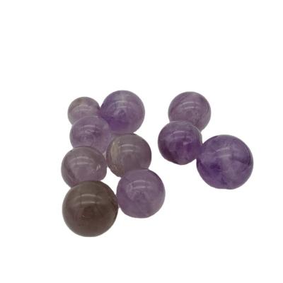 China Crystal Quartz Natural Polished Decorative Amethyst Spheres Purple Amethyst Balls from Europe for Meditation and Home Decoration for sale