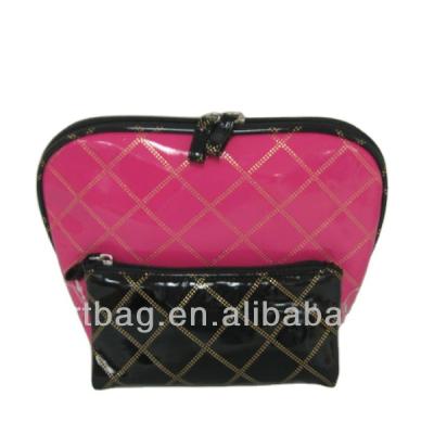 China Fashion Makeup Cosmetic Bag Cosmetic Round Lid With Pencil Bag for sale