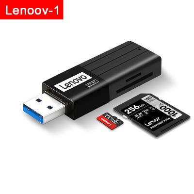 China Lenovo Card Reader Camera Mobile Phone All-in-one Universal Memory Card ABS 3.0 SD TF Card Two-in-one Multifunctional for sale