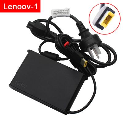 China Original Lenovo LAPTOP Square Mouth With Needle Lifesaver Y7000 135W Power Adapter for sale