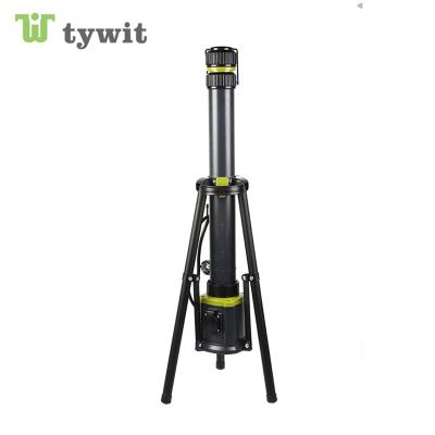 China High Quality Adjustable 3500 Lumens IP54 Tripod Stand Area Rechargeable Light 2602 for sale