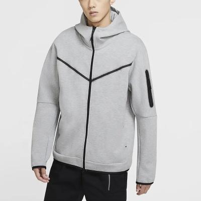 China Breathable Fleece Full-zip Technology Sportswear Hoody Jacket Zip Hoodies Mens Jackets And Coats for sale